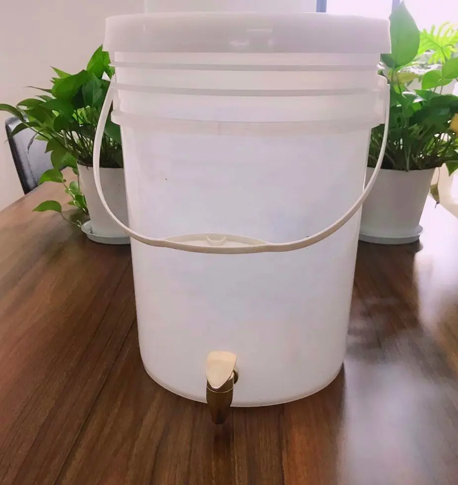 DIY Lebensmittel Enzym 3,5 Gallonen Eimer mit Wasserhähnen Großhandel Kunststoff Eis benutzer definierte Bier Eimer aus China SDPAC Kunststoff