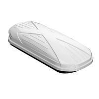 Boîte de toit universelle 330L |   Bande d'étanchéité à fixation rapide, double ouverture, étanche à l'eau et à la poussière, résistante aux rayures, pour berline