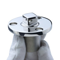 Bouchon de vidange à tête carrée en acier inoxydable 316 de qualité marine pour yacht, bateau, camping-car, finition miroir polie haute brillance