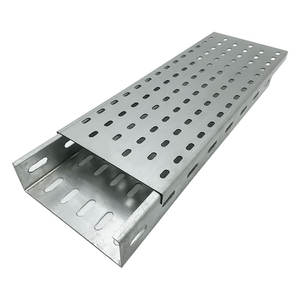 Goulotte de câblage en alliage d'aluminium pour intérieur et extérieur, avec trous perforés en acier, système de gestion des câbles - Product Image 5