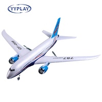 QF008 Boeing 787 2.4Ghz 3 Voies EPP Mousse Avion Télécommandé RTF Aile Fixe Extérieur Modèle Électrique Avion Jouet Volant