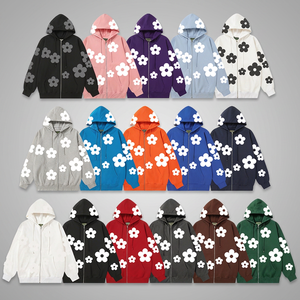 Sudaderas con Capucha de Invierno Extra Grandes, 100% Algodón, de Alta Calidad, para Venta al Por Mayor, Bordadas con Transferencia de Calor - Product Image 3