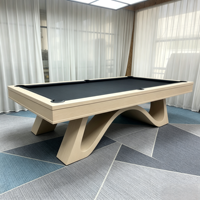Table de billard professionnelle personnalisée en usine, nouvelle collection, design moderne, avec cadre en bois massif et plateau en ardoise, 7ft, 8ft, 9ft, écologique, pour la maison