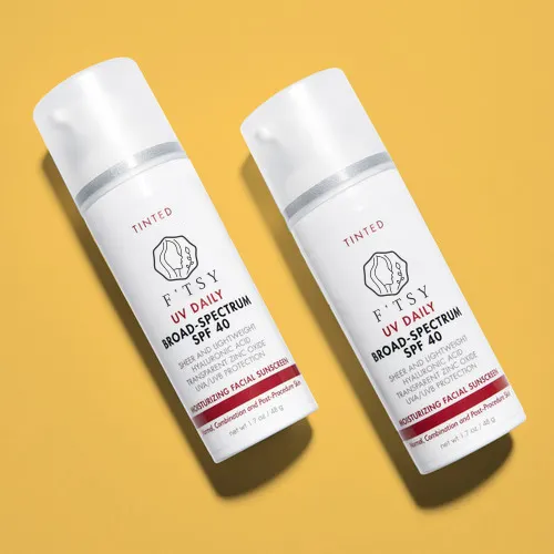 Label pribadi pelindung pelembab UVA/UVB, tabir surya berwarna asam hialuronat Spf 40 Foundation dengan warna