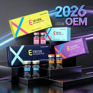 เซรั่มเปปไทด์เสริมไฮยาลูรอนิก แอซิด ผลิตตามสั่ง OEM เนื้อบางเบา ช่วยบำรุงผิวให้ดูสวยอย่างเป็นธรรมชาติ เหมาะสำหรับร้านเสริมสวย - Product Image 1