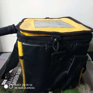 Sac isotherme solaire avec fermeture éclair en maille, poignée de transport pour la conservation des aliments, pour une utilisation en voyage en plein air - Product Image 4