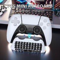 Mini clavier sans fil Portable pour manette PS5 clavier sans fil avec accessoires de jeu de chat vocal