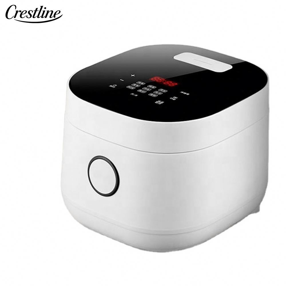 Modern 5L Digital Smart Low Sugar Rice Cooker Multifunctional Square for Kitchen Hotel Use