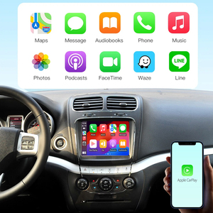 Décodeur ZWNAV pour Dodge Journey 2013-2016, interface sans fil Apple CarPlay, <span class=keywords><strong>Android</strong></span> <span class=keywords><strong>Auto</strong></span>, écran miroir CarPlay, module sans fil - Product Image 2