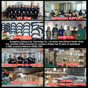 Kit de guardabarros de arco de rueda negra con textura ABS para camión estilo OE con remache de bolsillo para TOYOTA 2rd Gen TACOMA 2004-2011 accesorios de coche - Product Image 2