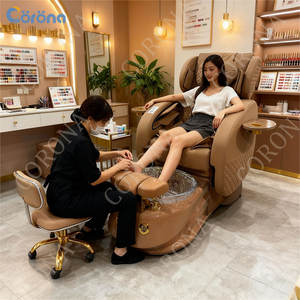 Nail Salon Móveis Pipeless Pedicure Massagem Cadeira Spa Pé Elétrico Profissional Cadeira - Product Image 2