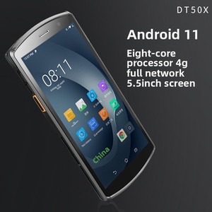 Dt50d xách tay UHF RFID Tag <span class=keywords><strong>Reader</strong></span> cầm tay thông minh thiết bị đầu cuối với lòng bàn tay hệ điều hành trong kho PDAs sản phẩm - Product Image 3