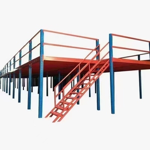 Scaffalatura per Soppalco in Acciaio Personalizzabile - Scaffale da Magazzino Salvaspazio Durevole Facile da Montare per Uso in Fabbrica e Magazzino Vendita all'Ingrosso - Product Image 2