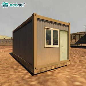 하이 퀄리티 20ft 스틸 플랫 팩 컨테이너 하우스 농가 설계 내진 내풍 조립식 창고 막사 - Product Image 6