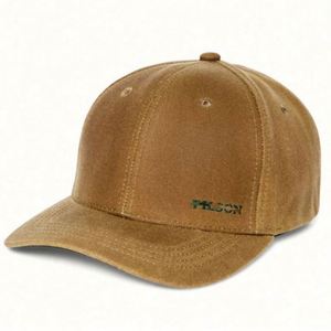 Custom Oil Waxed 6-Panel Rubber Baseball Cap Durable Water-Resistant Outdoor Waterproof Breathable Business Promotional <b>Gift</b> - Product Image 1