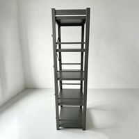 Étagère de rangement multifonctionnelle pour salon en métal écologique personnalisée, étagère de rangement minimaliste sur pied