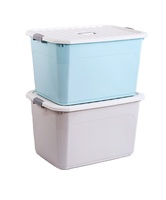 Contenedor Doméstico Multifuncional Apilable y Portátil con Tapa, Plástico, para Libros, Archivos y Papel, Organización del Hogar, Otras Cajas de Almacenamiento