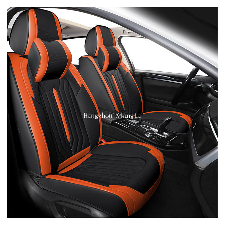 สีดำและสีส้ม