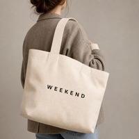 Sac fourre-tout publicitaire en toile de coton recyclable, long, pour courses, vente en gros, impression de logo personnalisé, réutilisable, pliable, lavable