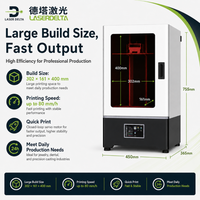 Printer Lilin 3D Presisi Tinggi untuk Pembuatan Perhiasan, Mesin Cetak Lilin 3D untuk Pengecoran Lilin Hilang, Mesin Cetak Lilin Desktop