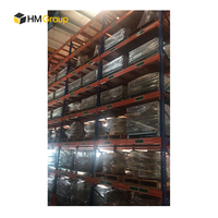Panier industriel en fil métallique galvanisé robuste pour la manutention de matériaux de stockage d'entrepôt pliable