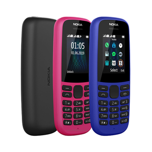 Düşük fiyatlı marka-yeni küresel sürüm için 105 (2019) anahtar özellik telefon ile 1.8 inç çift SIM çift bekleme orijinal aksesuarlar - Product Image 1