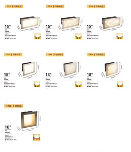 Fabricant, vente en gros, éclairage d'escalier en aluminium, IP65, LED, rectangulaire, encastré, lumière de pied de mur, applique murale, lumière de pied de mur - Product Image 4