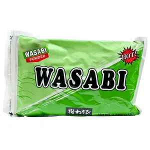 Persediaan pabrik Tiongkok bubuk Wasabi makanan Sushi 1 kg bubuk Wasabi pedas