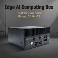 Mini PC Rockchip RK3566 Edge PC Compatible con Módulo AI M.2 DEEPX DX-M1 25T con Comunicación 4G LTE WiFi Ubuntu24.04 Linux RK3566