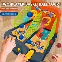 Jeu de tir au basket-ball de bureau, jouet de panier de table d'intérieur pour enfants et bureau, soulagement du stress, activité sportive amusante miniature