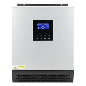 Inverter Mini tenaga surya Off Grid, frekuensi tinggi Output 110V Kontroler surya PWM bawaan dengan pengisi daya hibrida inverter 3KVA 24V