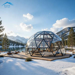 Carpa Domo Geodésica de Lujo para Eventos y Glamping, de Alta Gama, para Exteriores, de Aluminio y Vidrio Templado, de 6m, 7m, 8m, 9m, en Venta, Modelo DT1023 - Product Image 1