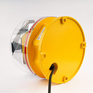 Feux d'obstruction universels 100/240 <span class=keywords><strong>VAC</strong></span> 50/60Hz, lumière blanche de jour 20 000 cd ; lumière blanche de nuit 2 000 cd, synchronisation GPS, intensité moyenne ICAO - Product Image 4