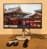 Monitor LCD LED IPS WLED asli baru d-ell P2423 24 "1920x1080"-16: Silver perak