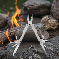 Pince à main tactique extérieure MT-1043 Outil multiple de camping de survie de qualité industrielle avec lame de scie et personnalisable