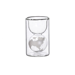 <span class=keywords><strong>Tasse</strong></span> <span class=keywords><strong>en</strong></span> verre à double paroi <span class=keywords><strong>en</strong></span> forme de <span class=keywords><strong>terre</strong></span> créative, <span class=keywords><strong>tasse</strong></span> à eau <span class=keywords><strong>en</strong></span> verre à liqueur Globe, <span class=keywords><strong>tasse</strong></span> chaude/froide réutilisable, emballage avec logo personnalisé OEM - Product Image 3