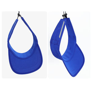 Casquette de soleil universelle pliable pour l'été, la course et le sport, avec ouverture pour lunettes, réglable, personnalisable, avec logo réfléchissant pour femme - Product Image 3