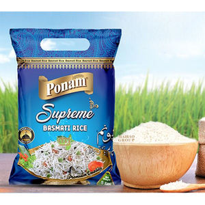Sacs d'emballage pour riz en gros pour 2 kg 5 kg 10 kg Sacs d'emballage pour riz en plastique à fermeture latérale Sacs de riz classique au <span class=keywords><strong>jasmin</strong></span> de 1 kg avec poignée - Product Image 2