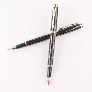 Bolígrafo de Metal Negro y Dorado de Lujo Promocional con Logotipo Personalizado en Caja, Regalo Clásico y Elegante Chino - Product Image 4