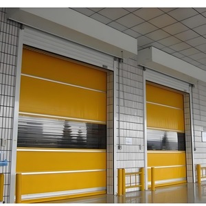 PVC Chất lượng cao con lăn màn trập di chuyển nhanh chóng Windproof tự động xếp chồng nhanh công nghiệp trượt cửa công nghiệp - Product Image 6