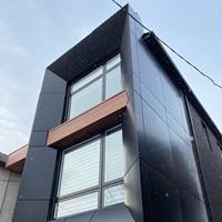 4mm Alucobond negro mate Venta caliente 1550*3660mm paneles compuestos de aluminio Panel PVDF/FEVE ACM de alta calidad