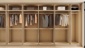 Walk in Closet Custom Made Modern MDF Plywood <b>Wardrobe</b> Bedroom Storage <b>Cabinets</b> - Product Image 3