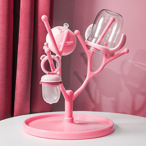 2022 New Design Hot Sale Multifunctional Baby Feeding Bottle Dryer Baby Pacifier Bottle Drain Holder