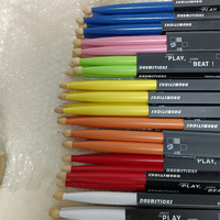 Wholesale High Quality Color Drumsticks Percussion Instrument Tools Custom Maple Drumsticks