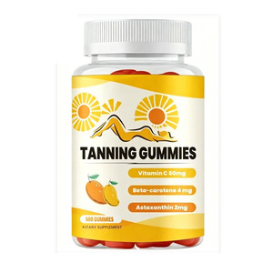 Containing Vitamin C, β - carotene, Astaxanthin, and Dietary <b>Supplements</b> Gummies <b>TANNING</b> GUMMIES - Product Image 1