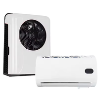 Unidad APU de Aire Acondicionado para Automóvil al por Mayor 12V 24V CC para Camión Eléctrico, Aire Acondicionado Split para Camión, Autobús 12V