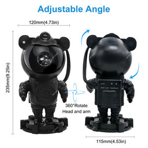 Projecteur d'étoiles de l'univers noir, projecteur de galaxie astronaute, haut-parleur musical, lumières de nébuleuse et de nuages pour chambre à coucher, salle de jeux, veilleuse - Product Image 5