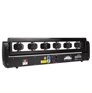 Barre de faisceau 3 en 1 6 yeux 6 pièces 500mw Dmx tête mobile Rgb lumière Laser Lazer couleur Dmx512 projecteur pour boîte de nuit événement lentille rouge - Product Image 1