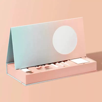 Boîte d'emballage personnalisée avec logo imprimé pour ensemble de cosmétiques professionnels et de soins de la peau