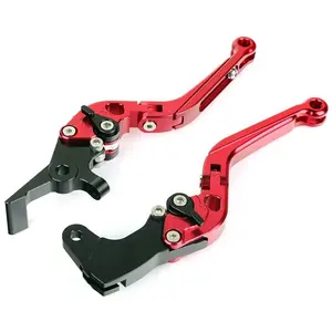 Street Bike CNC Spare Parts Long Adjustable Folding Levers for HYOSUNG GT250R GT650R